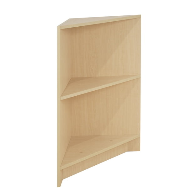 20 In L X D 38 H Maple Corner Unit With Two Shelves Pack Of 1 Com - Maple Corner Shelf Unit 20 In L X D 38 H Maple Corner Unit With Two Shelves Pack Of 1 Com - Maple Corner Shelf Unit