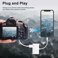 thumbnail image 5 of MYKOMI USB C to USB Adapter, 3 in 1 USB C to USB A OTG Adapter with 3.5mm Headphone Audio Jack and Fast Charging Port, USB-C Splitter Compatible with Most Type-C Phones,Laptops,iPad Pro, iPhone 15, 5 of 8