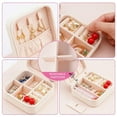 thumbnail image 3 of Dalrosia 4PCS Travel Jewelry Box, Small Jewelry Travel Organizer Case for Girls Women, 3 of 5