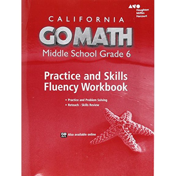 Pre-Owned Practice Fluency Workbook Grade 6 (Paperback) 0544470907 9780544470903