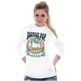 thumbnail image 3 of Tootsie Pop Mr Owl Spring Flowers Long Sleeve TShirt Men Women Brisco Brands M, 3 of 5