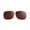 Brown - Polarized, variant on Walleva Black Polarized Replacement Lenses For Ray-Ban RB4165 Justin 51mm Sunglasses