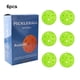 thumbnail image 3 of Eigraketly 6 unids/set profesional portátil Pickleball 40 agujeros práctica de entrenamiento reutilizable PE Pickle Balls Kit surtido Golf Verde, 3 of 6