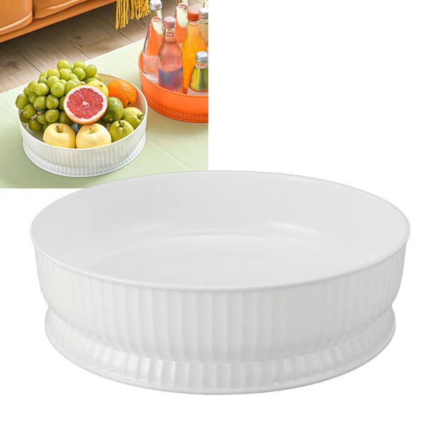 Spice Organizer Tray, Stable Turntable Organizer Rotating Spice Jars Organizer Durable Spice Holder Spice Storage Trays Containers Organizer For Kitchen Countertop Cabinet