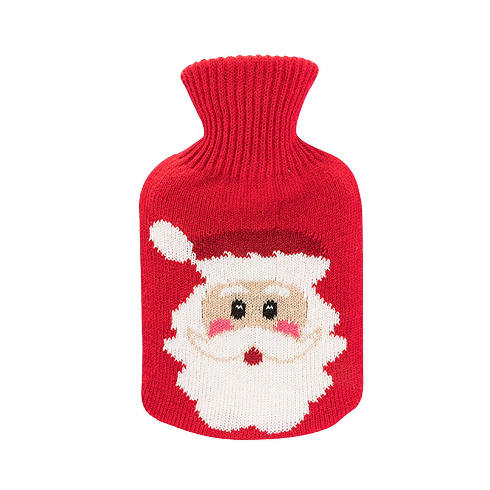 Water Injection Hot Water Bottle Winter Plush Portable Warm Water Bag
