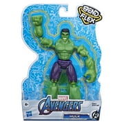 Marvel Avengers Bend And Flex Hulk, 6-Inch Action Figure, Blast Accessory