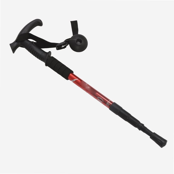 T Handle Hiking Poles Aluminum Alloy Shockproof Lightweight Adjustable Hiking Sticks Pole for Outdoor Hiking Tour,Hiking Poles,T Handle Hiking Poles