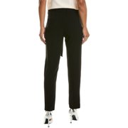 Elie Tahari womens Slim Sash Pant, 0, Black