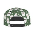 thumbnail image 4 of Haiem Alpaca Faces Classic Snapback Cap Flat Bill Hat Baseball Cap Adjustable Size Cotton Dad Hat, 4 of 9