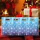 thumbnail image 5 of xihome Bolsas de plstico navideñas para regalos (paquete de 50) con decoraciones navideñas pintadas, ideales para dulces, fiestas y envoltorios de regalo festivos., 5 of 6