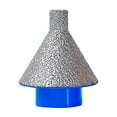 thumbnail image 2 of Broca de biselado de diamante, broca cónica de diamante para baldosas, resistente al desgaste, para agrandar agujeros 38 mm, 2 of 8