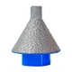 thumbnail image 2 of Broca de biselado de diamante para recortar agujeros, compatible con amoladoras angulares de 100 mm. Broca de biselado de diamante para avellanado de 38 mm, 2 of 8