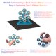 thumbnail image 3 of Rueda giratoria Fidget Toy Samisoler, metal, 6 rodamientos, 7 cm, 3 of 9