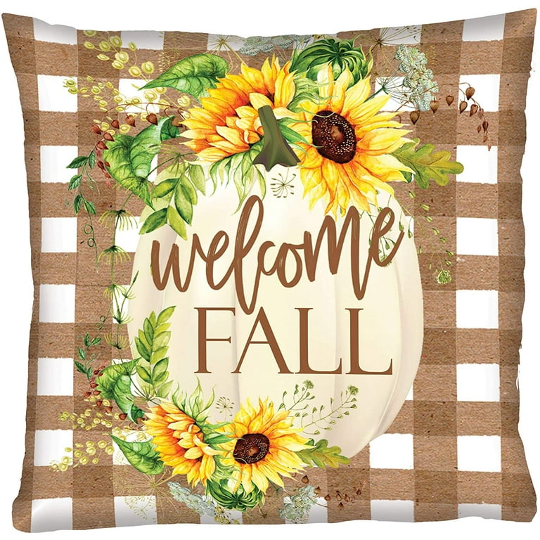 Outdoor welcome cheap pillow