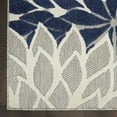 thumbnail image 6 of Nourison Aloha Indoor/Outdoor Tropical Floral Ivory/Navy 2'3" x 8' Area Rug, (8' Runner), 6 of 9