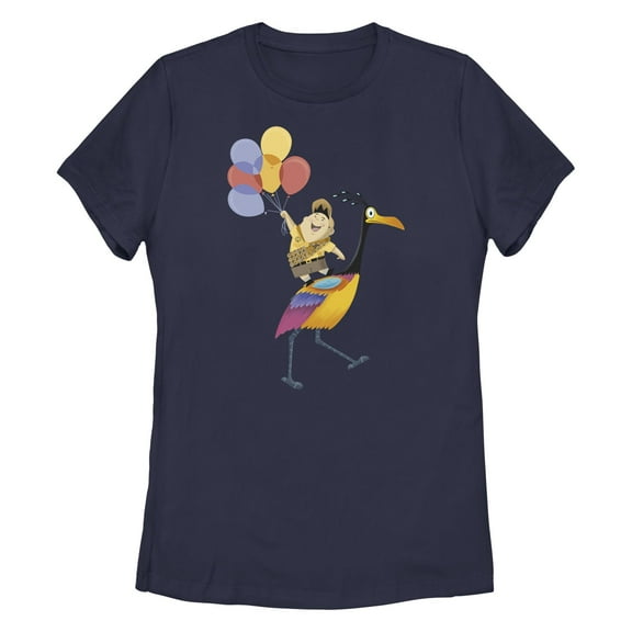 Women's Up Russell Balloons  Graphic T-Shirt