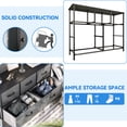 thumbnail image 4 of Uforic 7 Drawer Fabric Dresser Furniture Storage Tower for Various Spaces with Robust Metal Frame, Wooden Surface, and Easy Pull Fabric Bins, 4 of 6