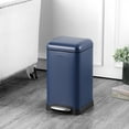 thumbnail image 3 of happimess Betty Retro Mini 3.2-Gallon Step-Open Trash Can, Denim Blue, HPM1012F, 3 of 7