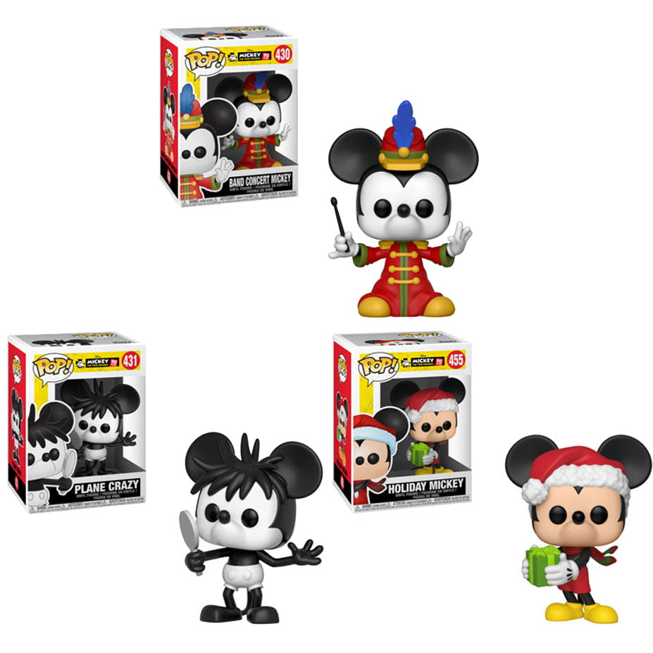 Funko Pop 2019, Toy NEUF Mickey's 90th Disney: Band Conductor Mickey 