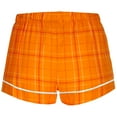 thumbnail image 3 of Women's Boxercraft Orange Virginia Tech Hokies Flannel Shorts, 3 of 3