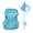 Sky Blue, variant on Vest Harness with Leash Set, Embroidered Dog Name, All Weather Mesh Step In for Every Dog