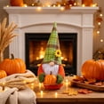 thumbnail image 4 of Dtchengua Fall Decoration Harvest Thanksgiving Decorations Gnomes Plush Elf Dwarf Doll Figurine with Pumpkin Autumn Maple Leaves, 4 of 6
