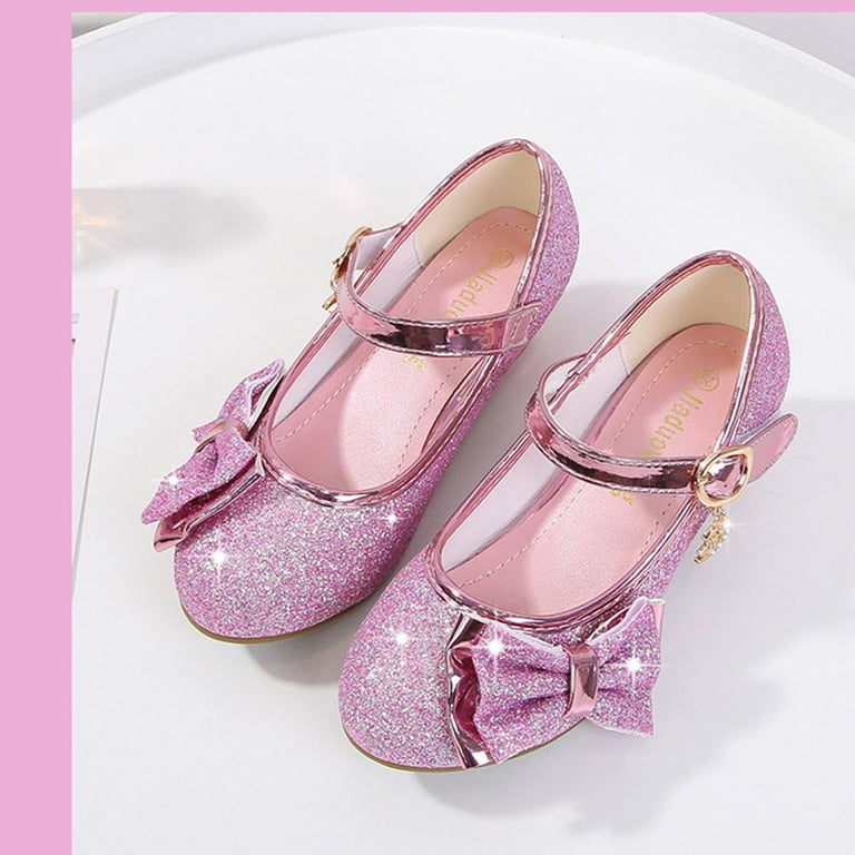 Girls' Heels Dress Shoes Flower Girl Shoes Princess Shoes School Shoes Glitter Portable Breathability Non-slipping Princess Shoes Big Kids(7years +) Girls' Heels Dress Shoes Flower Girl Shoes Princess Shoes School Shoes Glitter Portable Breathability Non-slipping Princess Shoes Big Kids(7years +)