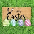 thumbnail image 6 of Easter-Bunny Welcome-Doormat Outdoor-Entrance, Colored Eggs Spring Coir-Non-Slip Indoor Home Decor Front Door Mats, 6 of 6