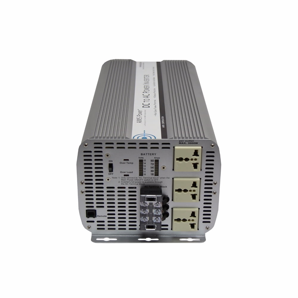 8000 Watt Power Inverter 220 VAC 50 hz 12 VDC Inverter