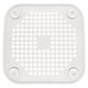 thumbnail image 5 of 8x Tapa de DesagüE Cuadrada para DesagüE de Ducha Colector Pelo Tapón de Silicona Plano con Ventosas, 5 of 5
