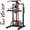 P425 Black, variant on LNOW Home Gym Station, 6-in-1 LAT Pull Down & Row Cable Machine with High/Low Pulley, Leg Support | Back & Body Workout for Home Gym Training