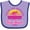 Lavender and Purple, variant on Inktastic Summer Enjoy the Sunshine Vero Beach Florida in Pink Boys or Girls Baby Bib