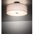 thumbnail image 4 of Meyda Tiffany 213074 Cilindro 4 Light 18" Wide Semi-Flush Drum Ceiling Fixture - Smoke, 4 of 4