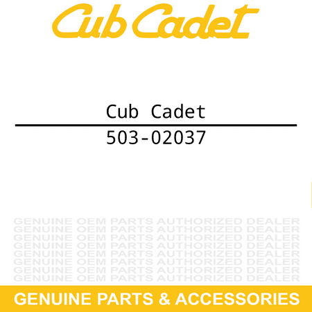 

CUB CADET 503-02037 Hex Flange Bolt M10x1.25X28 Challenger MX750 MX550 EPS 4x4