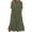 Army Green, variant on Ruimatai Women's Casual Loose Long Dress with Slit Round Neck Short Sleeve Comfortable Flowy Summer Maxi Dress