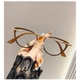 thumbnail image 4 of Cat Eye Reading Glasses for Women Blue Light Blocking Readers PC Frame Magnification 3.0x, Champagne, 4 of 7