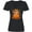 AB-Black, variant on Inktastic Owl in a Pumpkin Cute for Halloween and Thanksgiving Women's V-Neck T-Shirt