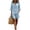 Sky Blue, variant on Clossjun Short Sets for Women - Short Sleeve Shirts & Wide Leg Shorts Loose fit Casual 2 piece Cotton Linen Sets Outfits(No Bag)