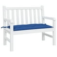 thumbnail image 1 of vidaXL Garden Bench Cushion Blue 100x50x7cm Oxford Fabric, 1 of 4
