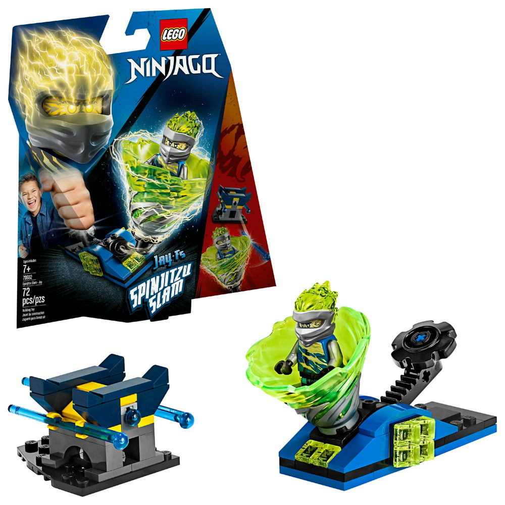 LEGO Ninjago Spinjitzu Slam - Jay 70682 Tornado Spinner Toy (72 Pieces) - Walmart.com - Walmart.com