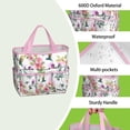 thumbnail image 4 of Garden Tool Bag,Pioneer Flower Floral Print Pattern Garden Tool Organizer,Garden Gifts,Waterproof Multi-Pocket Garden Tool Storage 11.8x5.5x11.4 Inch(Tools NOT Included), 4 of 6