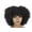 718 Natural Color, variant on TL New European and American Fashion Women's Short Curly Hair Fluffy Short Small Curly Hair Bangs Small Curly Hair Wig