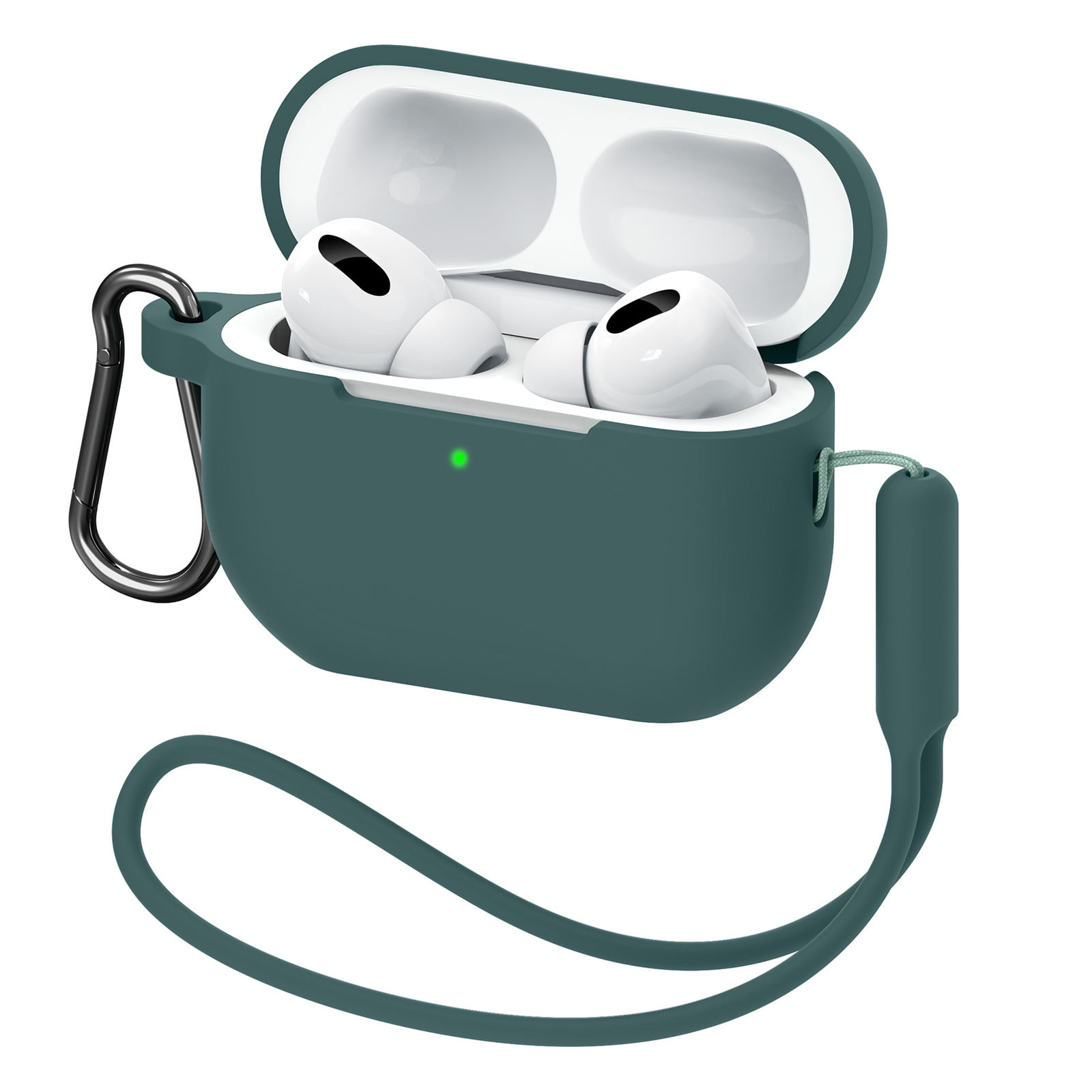 MATEPROX AirPods Pro 2 Case, Silicone AirPods Pro 2nd Gen [2022] Cover with Keychain/Handstrap