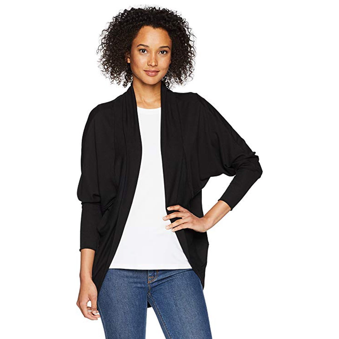 Jockey Women's Cocoon Wrap, deep Black 