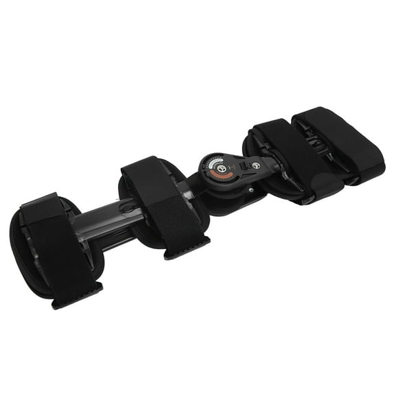 Hinged Knee Brace, Aluminum Alloy Knee Support Stabilizer 120 Degrees Bending Angle Comfortable Wear For Leg Injuries