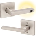 thumbnail image 1 of Poignée de Porte Mate Réversible Levier d'Intimité Poignées de Porte Intérieures pour Portes de Chambre et de Salle de Bain Serrure de Porte de Salle de Bain/chambre Sans Clé Déco Maison Moderne, 1 of 11