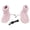Pink, variant on Suodoka Heated Foot Warmer USB Charging Electric Plush Booties Grey Men Size 39-43 (11.81 in / 30 cm)