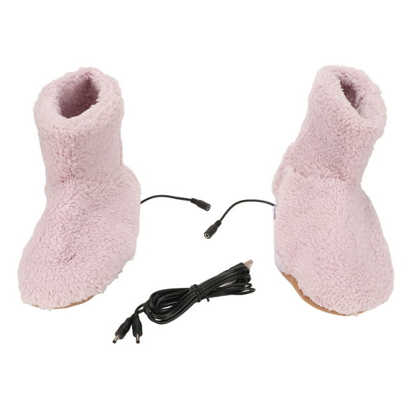 Zapatos calientes eléctricos USB, calentador de pies con calefacción, botines con calefacción eléctrica USB, zapatos calentadores de pies con calefacción, solución innovadora