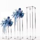 thumbnail image 5 of Estante de flores de acrílico transparente cuadrado accesorios de boda diseño de ventana guía de camino de boda de cristal redondo, 5 of 5