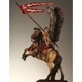 thumbnail image 4 of Pegaso Models 75mm Polish Winged Hussar White Metal Figure Kit 75-911, 4 of 4
